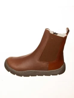 Leder-Barfußschuhe in Hellbraun>POM POM