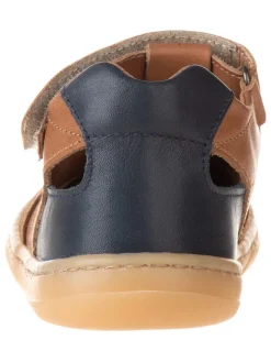 Leder-Barfußschuhe in Hellbraun><noscript><img width=