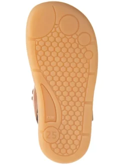 Leder-Barfußschuhe in Hellbraun><noscript><img width=