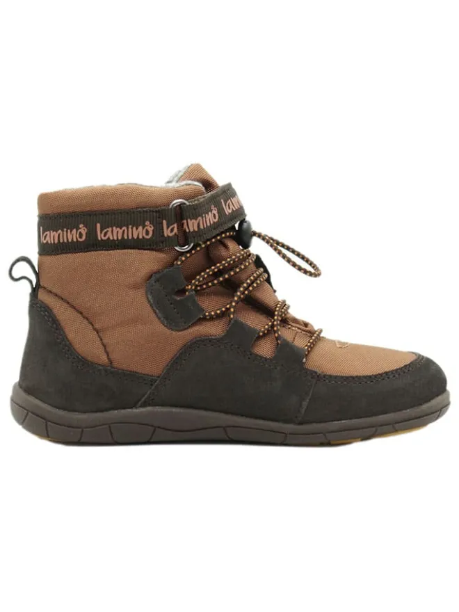 lamino Stiefel & Boots·Boots^Leder-Barfußschuhe in Hellbraun