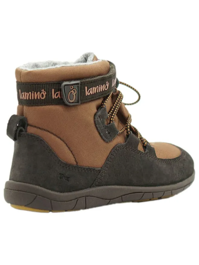 lamino Stiefel & Boots·Boots^Leder-Barfußschuhe in Hellbraun