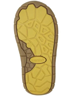 lamino Sneakers^Leder-Barfußschuhe in Hellbraun/ Braun