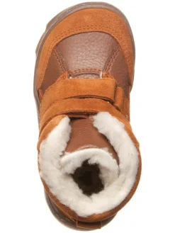 Leder-Barfußschuhe in Hellbraun><noscript><img width=
