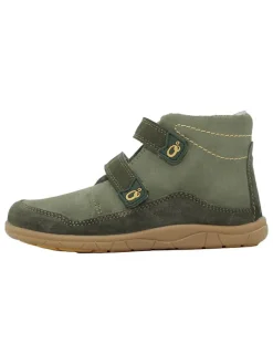 lamino Sneakers·Sneakers High^Leder-Barfußschuhe in Khaki