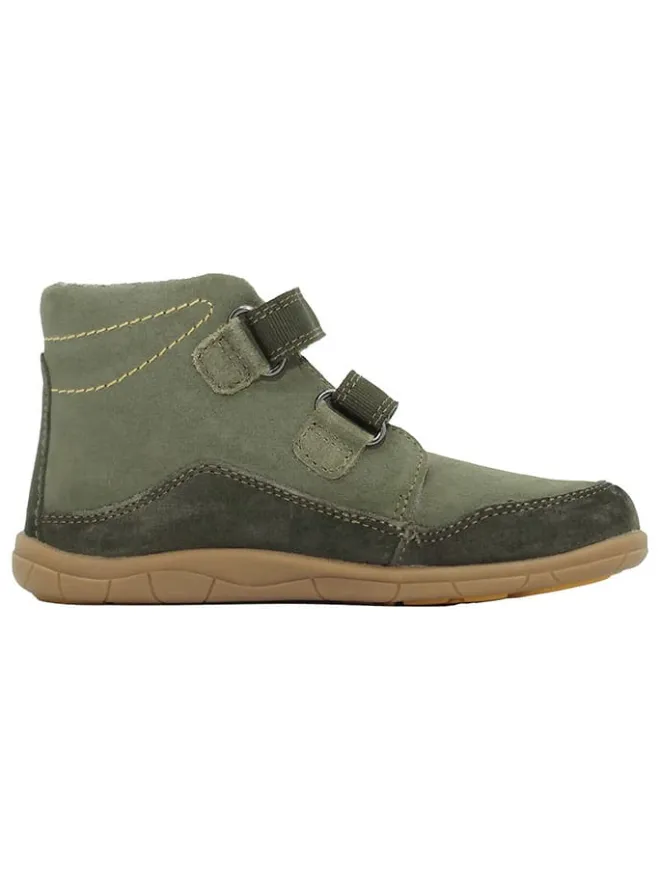 lamino Sneakers·Sneakers High^Leder-Barfußschuhe in Khaki