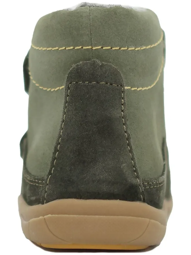 lamino Sneakers·Sneakers High^Leder-Barfußschuhe in Khaki