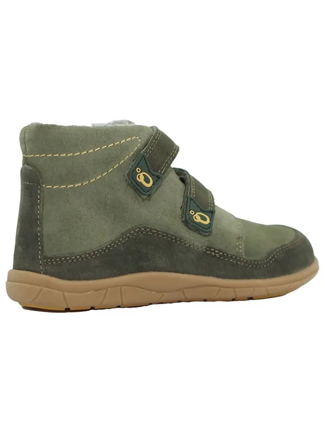 lamino Sneakers·Sneakers High^Leder-Barfußschuhe in Khaki