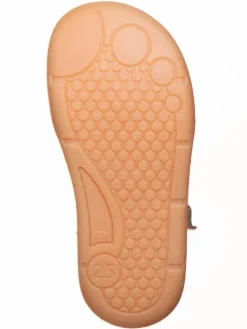 kmins Sandalen·Halbsandalen^Leder-Barfußschuhe in Khaki