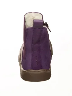 POM POM Stiefel & Boots·Boots^Leder-Barfußschuhe in Lila