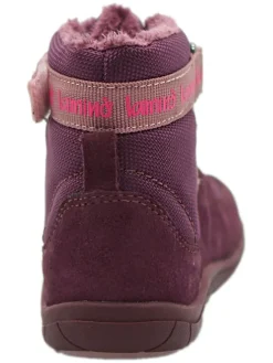 Leder-Barfußschuhe in Lila><noscript><img width=