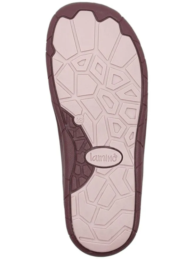 Leder-Barfußschuhe in Lila>lamino Sale