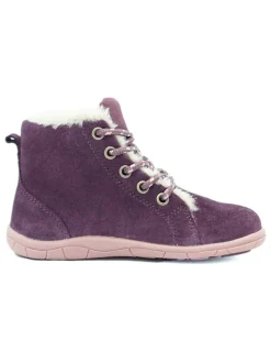 Leder-Barfußschuhe in Lila><noscript><img width=