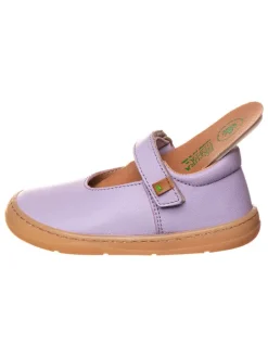 Leder-Barfußschuhe in Lila><noscript><img width=