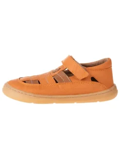 kmins Sandalen·Halbsandalen^Leder-Barfußschuhe in Orange
