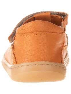kmins Sandalen·Halbsandalen^Leder-Barfußschuhe in Orange