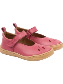 POM POM Ballerinas^Leder-Barfußschuhe in Pink