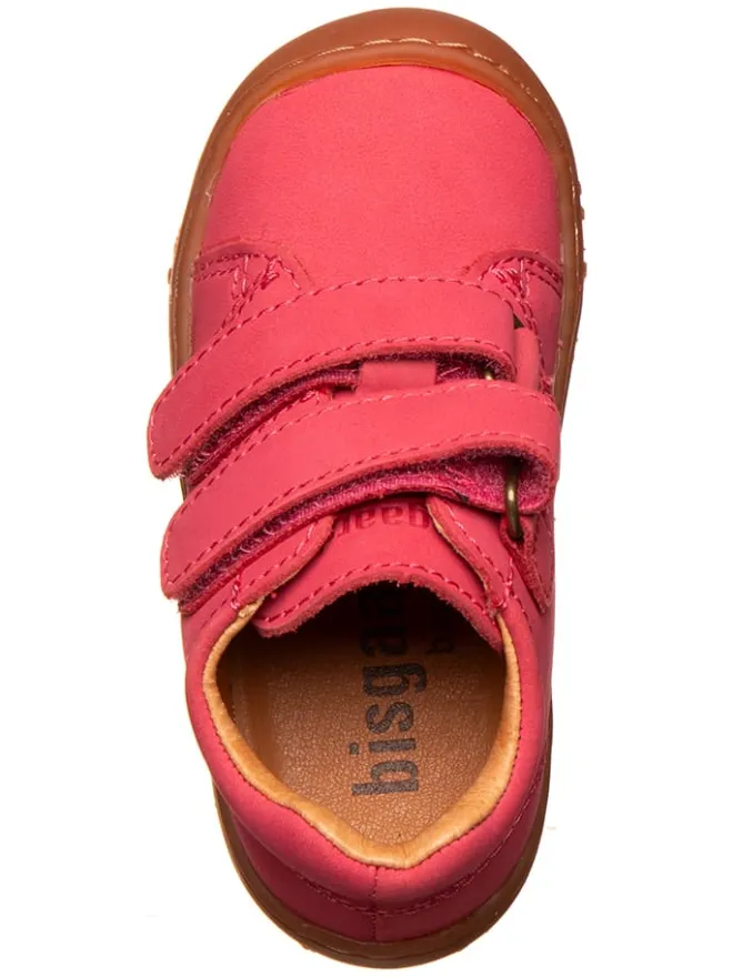 bisgaard Lauflernschuhe^Leder-Barfußschuhe in Pink