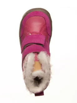 POM POM Stiefel & Boots·Boots^Leder-Barfußschuhe in Pink