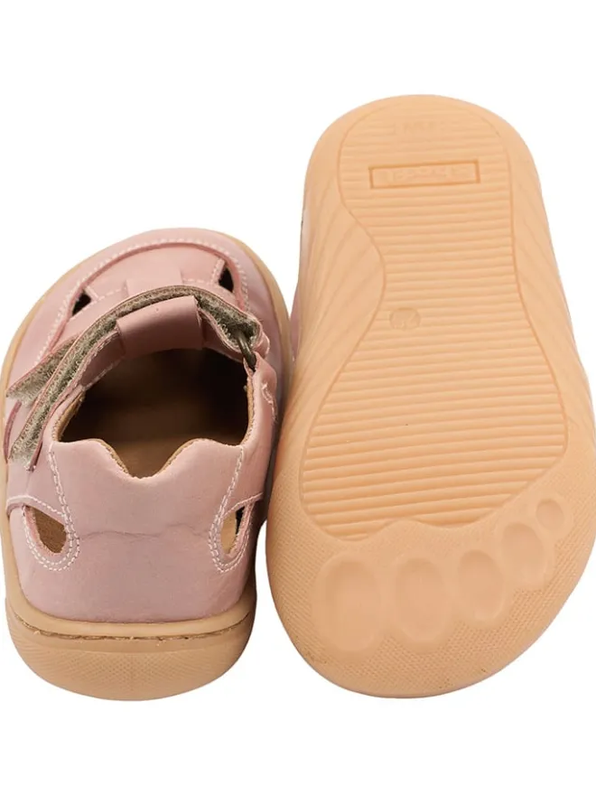Leder-Barfußschuhe in Rosa>POM POM Best