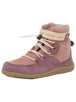 lamino Stiefel & Boots·Boots^Leder-Barfußschuhe in Rosa