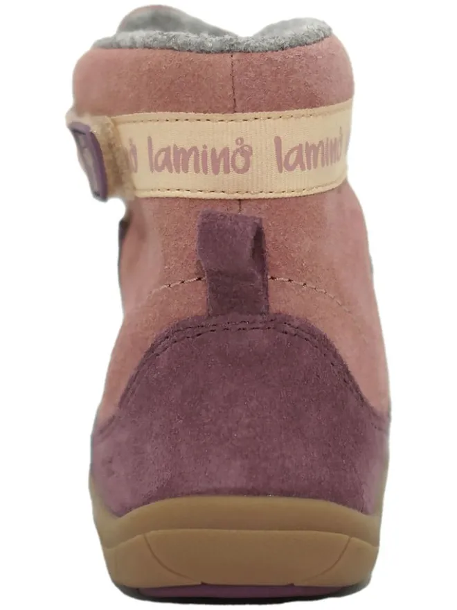 lamino Stiefel & Boots·Boots^Leder-Barfußschuhe in Rosa