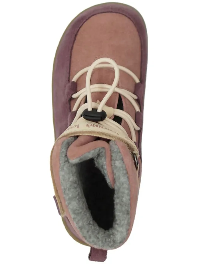 lamino Stiefel & Boots·Boots^Leder-Barfußschuhe in Rosa