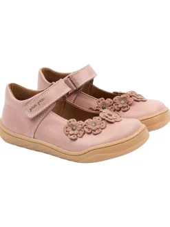 POM POM Ballerinas^Leder-Barfußschuhe in Rosa