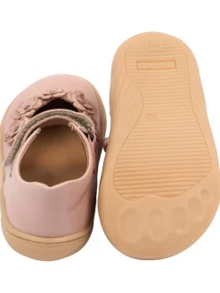 POM POM Ballerinas^Leder-Barfußschuhe in Rosa