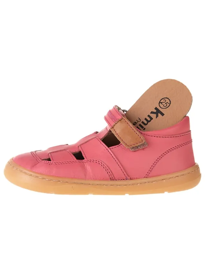 Leder-Barfußschuhe in Rot>kmins Outlet