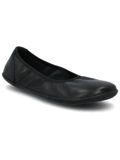 Groundies Ballerinas^Leder-Barfußschuhe in Schwarz