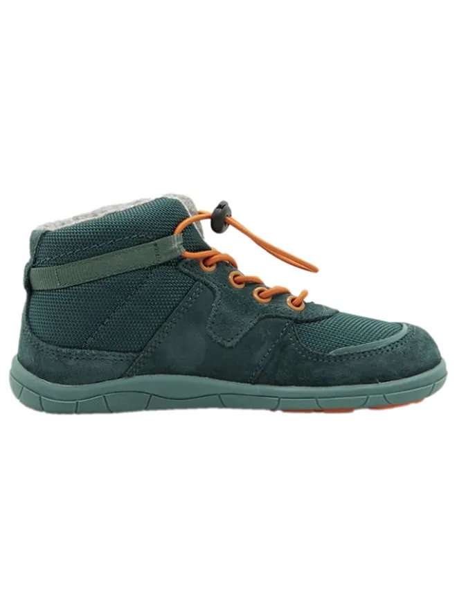 Leder-Barfußschuhe in Türkis>lamino Clearance