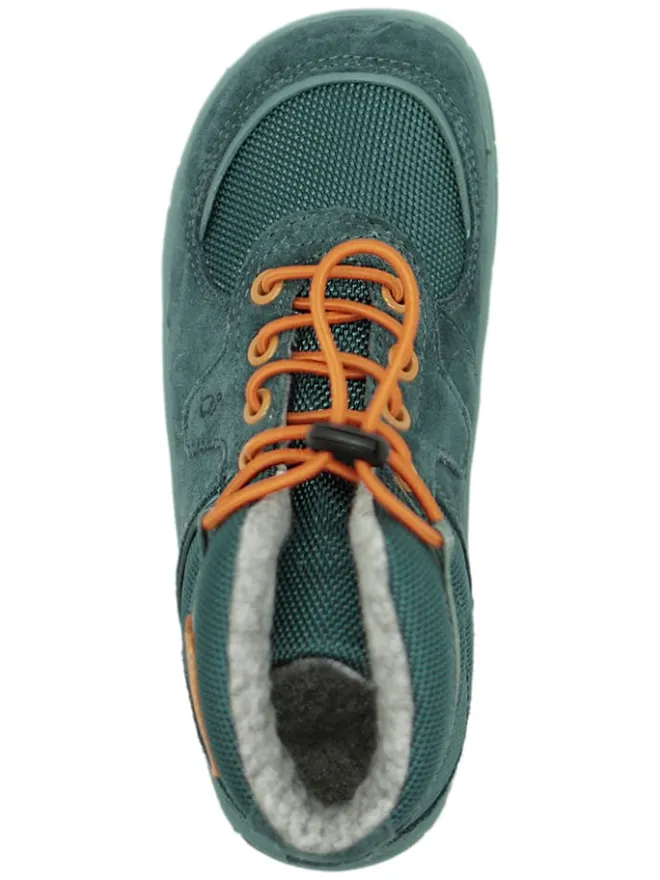 Leder-Barfußschuhe in Türkis>lamino Clearance