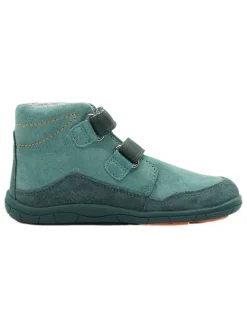 Leder-Barfußschuhe in Türkis><noscript><img width=