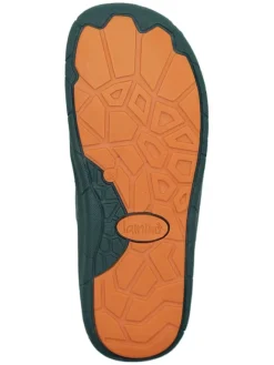 Leder-Barfußschuhe in Türkis><noscript><img width=