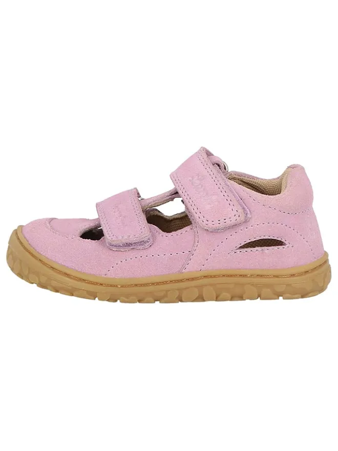 Leder-Barfußschuhe "Nando" in Rosa>Lurchi Outlet