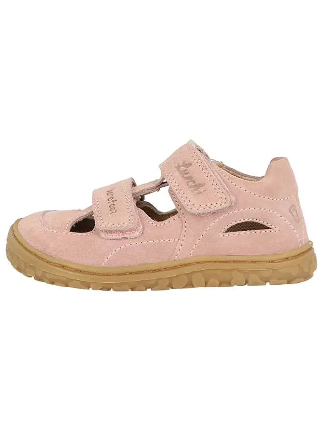 Lurchi Lauflernschuhe^Leder-Barfußschuhe "Nando" in Rosé