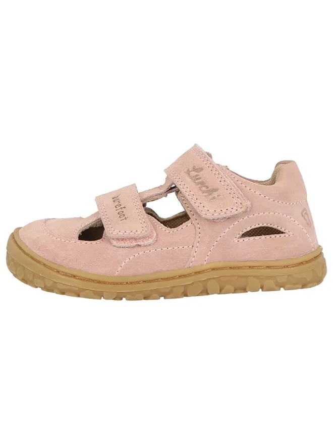 Lurchi Lauflernschuhe^Leder-Barfußschuhe "Nando" in Rosé