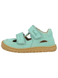 Leder-Barfußschuhe "Nando" in Türkis>Lurchi Hot