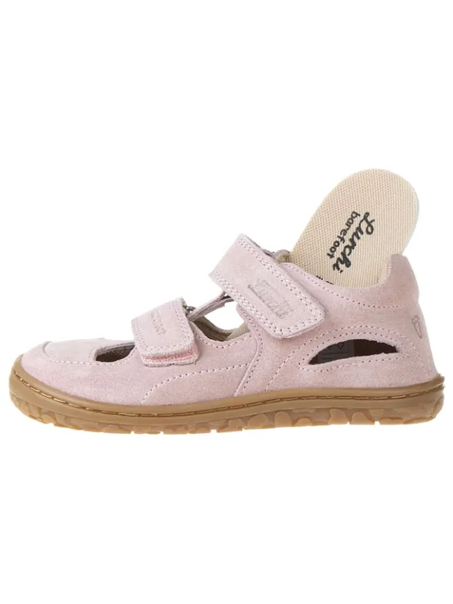 Leder-Barfußschuhe "Nando-S" in Rosa>Lurchi Sale
