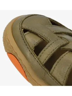 Groundies Sandalen·Halbsandalen^Leder-Barfußschuhe 