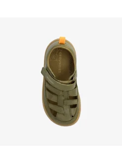 Groundies Sandalen·Halbsandalen^Leder-Barfußschuhe 