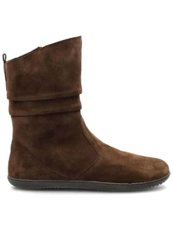 Groundies Stiefel & Boots^Leder-Barfußschuhe "Odessa GO1" in Hellbraun