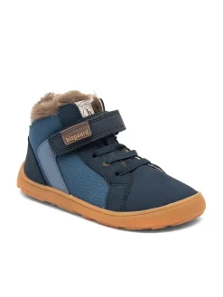 Leder-Barfußschuhe "Rafael" in Blau>bisgaard