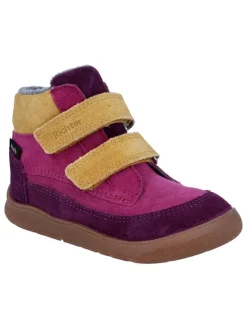 Leder-Barfußschuhe "Samy" in Pink/ Beige>Richter Shoes Outlet