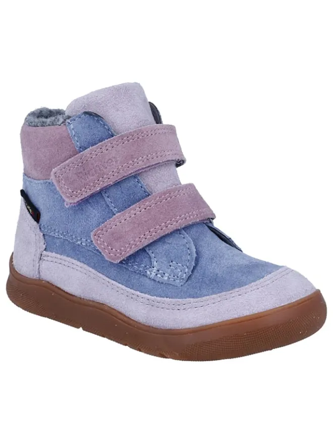 Leder-Barfußschuhe "Samy" in Hellblau/ Lila>Richter Shoes Discount