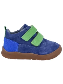 Leder-Barfußschuhe "Samy" in Blau/ Grün>Richter Shoes Clearance