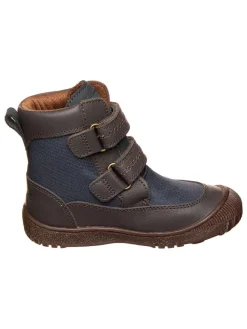 bisgaard Stiefel & Boots|Stiefel & Boots·Boots^Leder-Boots in Dunkelblau/ Braun