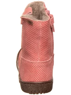 Leder-Boots in Rosa><noscript><img width=