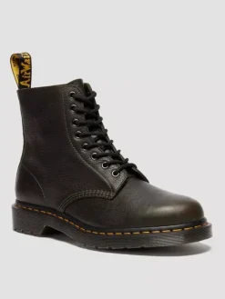 Dr. Martens Stiefel & Boots^Leder-Boots "1460 Pascal" in Dunkelgrün