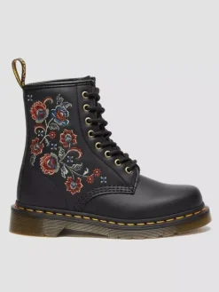 Dr. Martens Stiefel & Boots^Leder-Boots "1460 Vonda" in Schwarz/ Bunt